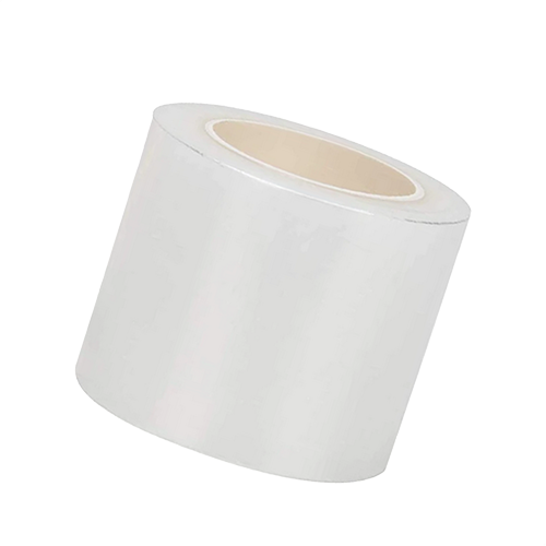 Film plastique ultra fin utilisé pour le détatouage des sourcils, avant la procédure.