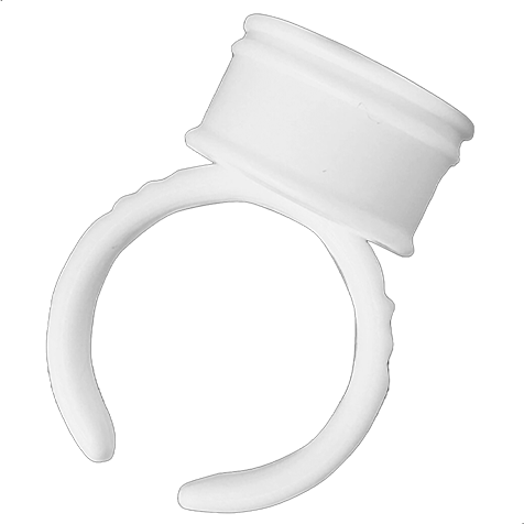 Bague à colle pratique pour garder la colle à portée de main durant la pose