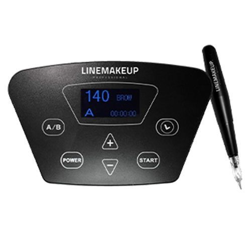 Le Dermographe DERMA est utilisé pour tout type de prestation de maquillage permanent : sourcils, eye-liner, lips, reconstruction