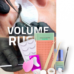 La formation Volume Russe vous apprend à créer les bouquets de sourcils ainsi qu'a les appliquer sur les paupières de vos clientes. Le Kit Extensions Volume Russe contient le matériel et les produits indispensables pour démarrer la pratique du volume russe. Prévu pour 10 prestations.