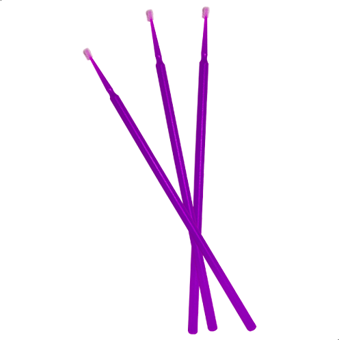 Les micobrossettes en maquillage permanent permettent d'étaler avec précision le pigment lors du maquillage permanent